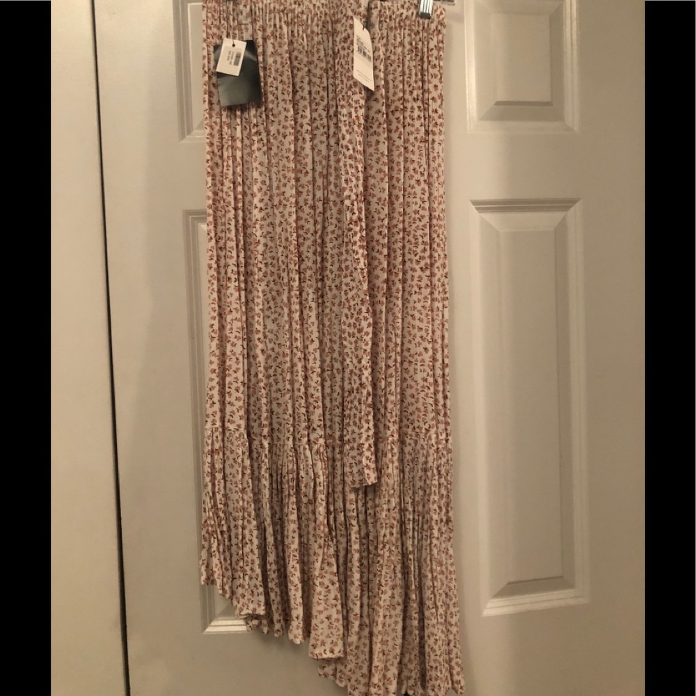 Faithfull The Brand Sabila Skirt Pink Rae Floral